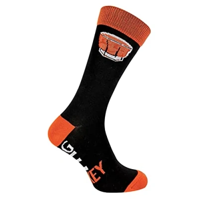 Image of Mens If You Can Read This Bring Me... Funky Theme Socks 1 Pair (6 11, Whiskey)