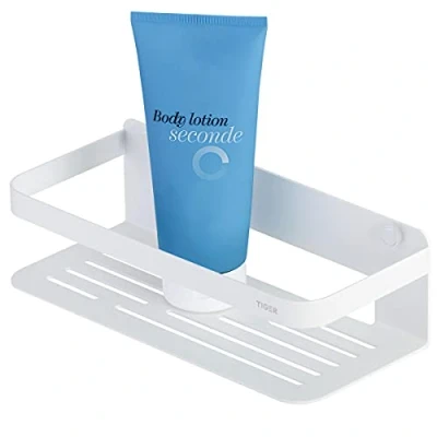 Image of Tiger Caddy Shower Basket 24 cm White