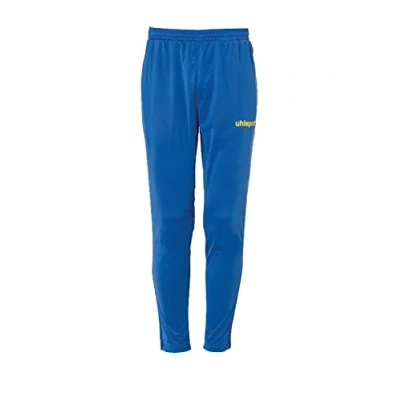 Image of Uhlsport Stream 22 Pants Men&#039; S Azure/Lime Yellow, M