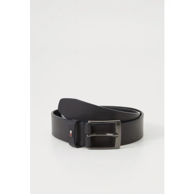 Image of Tommy Hilfiger Men’s 3.5 cm Adan Leather Belt, Brown (Winter Cognac), 49.2 inches