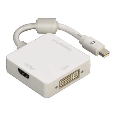 Image of Hama 3in1 Mini Displayport Adapter for DVI, or HDMI