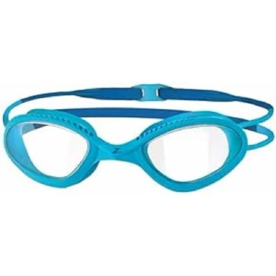 Image of Zoggs Tiger Adult Swimming goggles, UV protection Swim Quick Adjust Comfort Goggles Straps, Fog Free Goggle Lenses, Adults Ultra Fit, Clear Lenses