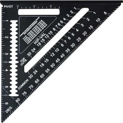 Image of Faithful CSQ7CNC Prestige Quick Square Black Aluminium 178mm (7in)