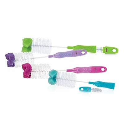 Image of Nuby Bottle Nipple Brush, Colors May Vary