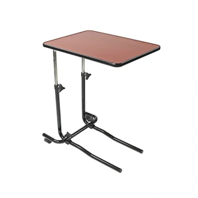 Image of NRS Healthcare M01278 Overbed and Chair Table Divan Style, Tilting Adjustable