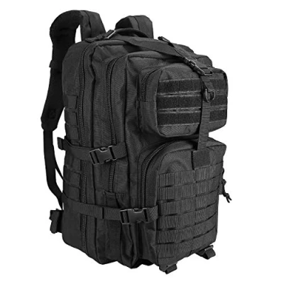 Image of ProCase Military Tactical Backpack, 42L Large Capacity Rucksacks 3 Day Army Assault Pack Bag for Hunting, Trekking and Camping Other Outdoor Activities Father&#039;s Black
