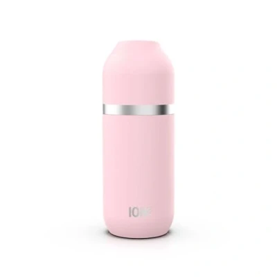 Image of ION8 Vacuum Insulated ThermoShield Flask for Hot Drinks or Cold Drinks, Large Mug, 2 Cups Capacity, Magnetic Cap, and Soft Base Pad Stylish Eco Friendly, Rose Pink