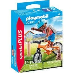 Image of Playmobil Special Plus Mountain Biker 70303
