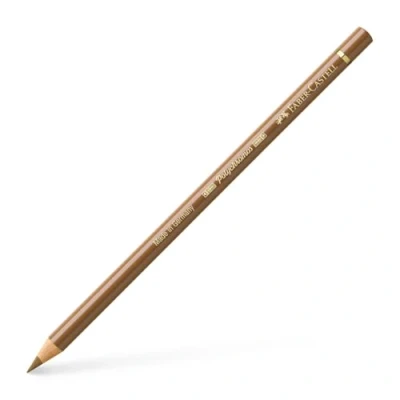 Image of Faber Castell Art &amp; Graphic Polychromos Colour Pencil, (180), Raw Umber, For Art, Craft, Drawing, Sketching, Home, School, University, Colouring