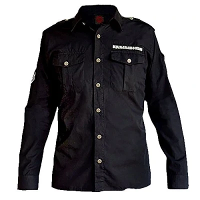 Image of RAMMSTEIN MenÕs Long Sleeve Button Down Shirt, large