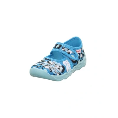 Image of Superfit Boy&#039;s Bubble Mule, Turquoise Multicoloured 8410, 12.5 UK Child