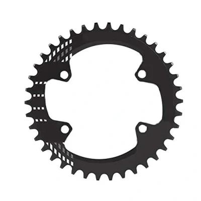 Image of Alomejor Bike Chainring BCD 96MM Narrow Wide Single Chain Ring for Shimano M6000 M7000 M8000(38T Black)
