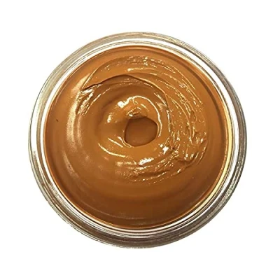 Image of Famaco 50ml Tan Mais Leather Deluxe Cream Polish for Boot and Shoe with Application Sponge Long Lasting Shine Protector Kit Boots Shoes