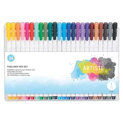 Image of Artiste Fine Liner Pen Set 24 Pack