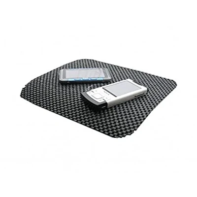 Image of Simply SANT01 Multifunctional Car Anti Slip Mat, Special Material Holds Coins, Keys Glasses etc, Glare Design, Black