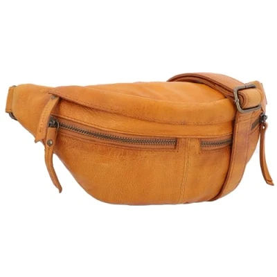 Image of Gusti Leather Bum Bag Shoulder Brown Hip Men Men&#039;s Women&#039;s