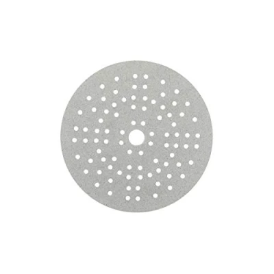 Image of Mirka Iridium Premium Sandpaper Ø 125mm Grip 89 Hole, Grit 600, 100 pcs / For sanding of paint, putty, primer, wood, steel, mineral materials, plastic.