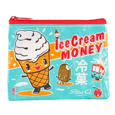 Image of Blue Q Ice Cream Money Coin Purse
