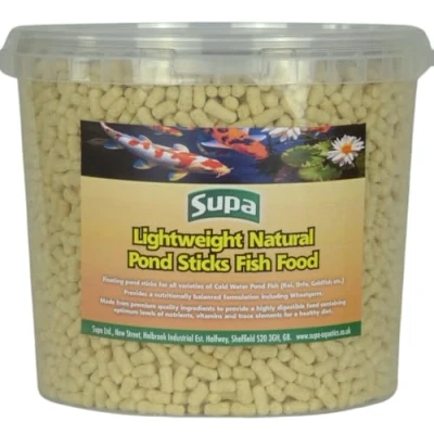 Image of Supa Lightweight Natural Pond Sticks 300grams, Premium Quality Fish Food Offering A Nutritionally Balanced Diet