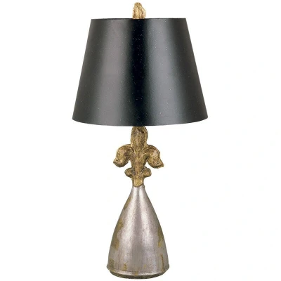 Image of Rodrigue 1 Light Table Lamp Silver, E27
