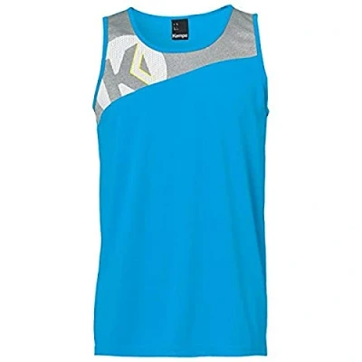 Image of Kempa Kemri Men Core 2.0 Singlet Men&#039;s Deep Blue/Dark Grey Melan, XX Large