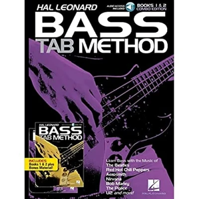 Image of Hal Leonard Bass Tab Method: Combo Edition of Books 1 &amp; 2 with Online Audio