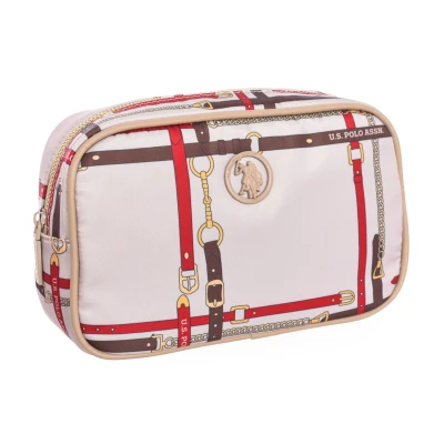Image of U.S. Polo Assn Womenss toiletry bag BEUHU5919WIP Beige One Size