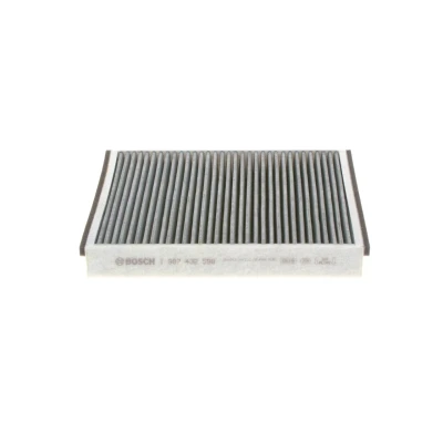 Image of 31369455, 31404958 Pollen Filter BOSCH 1 987 432 598 Activated Carbon 250mm 202mm 36mm FORD: KUGA 2, Grand C Max