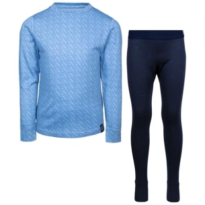 Image of Trespass Unisex Kids Thermal Base Layer Set Long Sleeve Top &amp; Trousers Alec