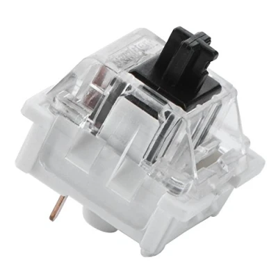 Image of Mechanical Keyboard Switch,10 PCs Switch Plate Mounted Black Replacement Transparent Housing for Gateron Cherry MX