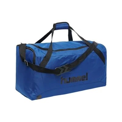 Image of hummel Unisex&#039;s CORE Sports Bag, True Blue/Black, XS