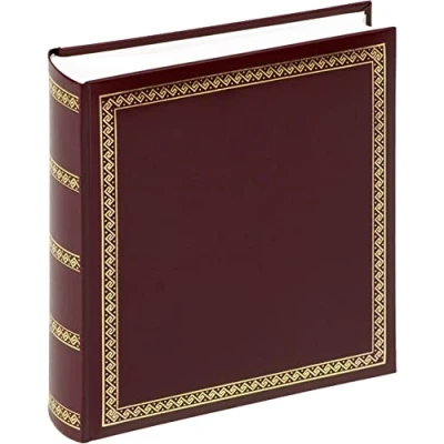 Image of walther Design Photo Album Red 29 x 32 cm Imitation Leather with Embossing, The Chic thick MX 101 R