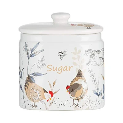 Image of Price &amp; Kensington Country Hens Sugar Storage Jar