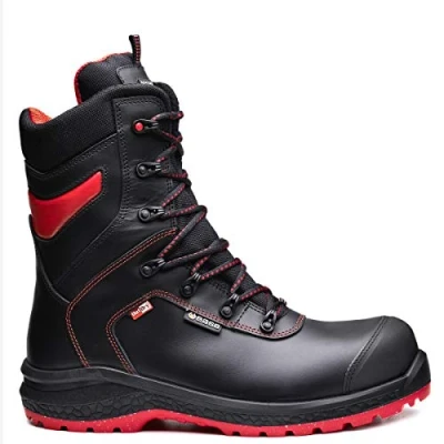 Image of Base 1 Safety Footwear, Black and Red, 49