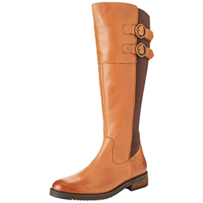 Image of Hush Puppies Women&#039;s Carla Knee High Boot, Brown, 4 UK