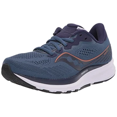 Image of Saucony Ride 14 Women&#039;s Running Shoes SS21 5 Navy Blue