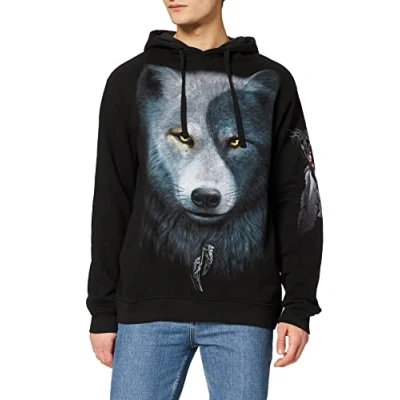 Image of Spiral Wolf CHI Side Pocket Hd Blk S