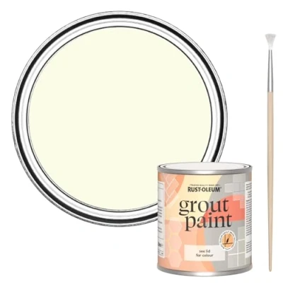 Image of Rust Oleum Beige Ultra Durable Grout Paint Shortbread 250ml