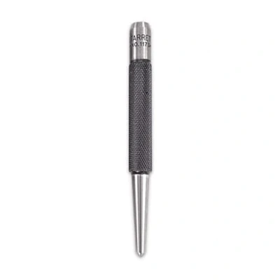 Image of Starrett 117D Centre Punch With Round Shank, 4&quot; Length, 5/32&quot; Tapered Point Diameter