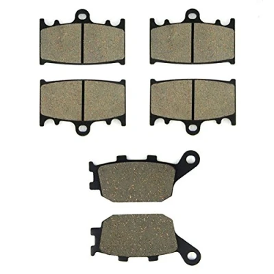 Image of SOMMET Motorcycle front and rear brake pads for Suzuki GSF 650 Bandit (2007 2011)