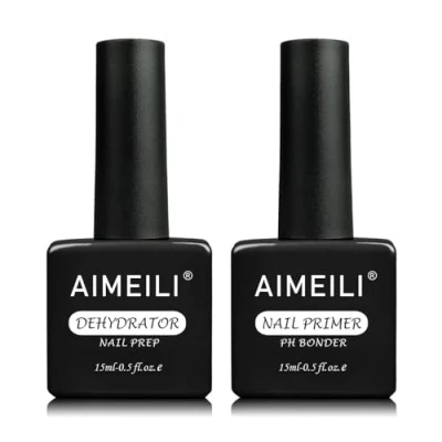 Image of AIMEILI 15ml Nail Dehydrator and Primer, Primer Prep for Acrylic Gel Nails No Need Cure