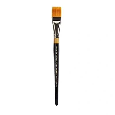 Image of Kingart Original Gold Paint Brush Flat Rake, Size: 3/4