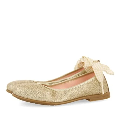 Image of GIOSEPPO Vermeix Ballet Flat, Gold, 1.5 UK