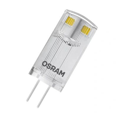 Image of OSRAM BASE LED PIN with G9 socket, 1.90 W, replacement for 20W light bulb, clear, warm white (2700K), pack of 3
