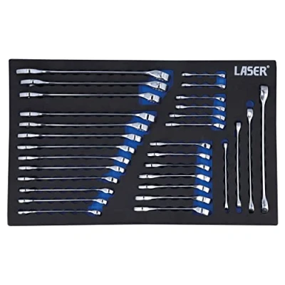 Image of Laser 8481 Metric/Stubby/Star Spanner Set 30pc