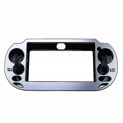 Image of OSTENT Colorful Aluminum Metal Skin Protective Cover Case Compatible for Sony PS Vita PSV Console Color Silver