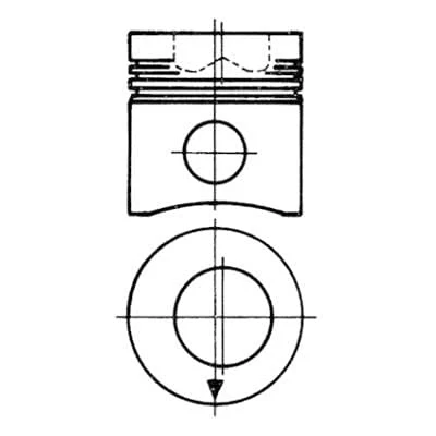 Image of 8724360000, 8824360000, 8924360010 Repair Set, piston / sleeve KOLBENSCHMIDT 90730960