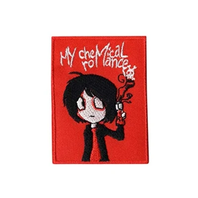 Image of My Chemical Romance Rockband Patch Badge Embroidered Iron on Applique Souvenir Accessory