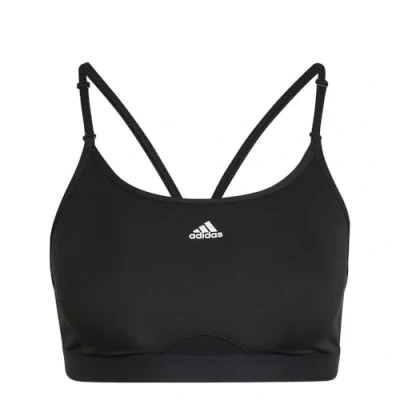 Image of adidas Performance Aeroreact Light support sports bra, Women&#039;s, Size: XLxD DD, Black
