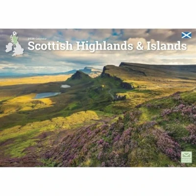 Image of Scottish Highlands &amp; Islands A4 Calendar 2026